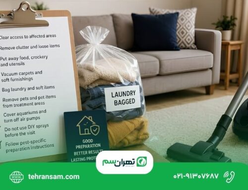 قبل از سمپاشی چه کارهایی باید انجام داد؟ (راهنمای آماده‌سازی منزل)